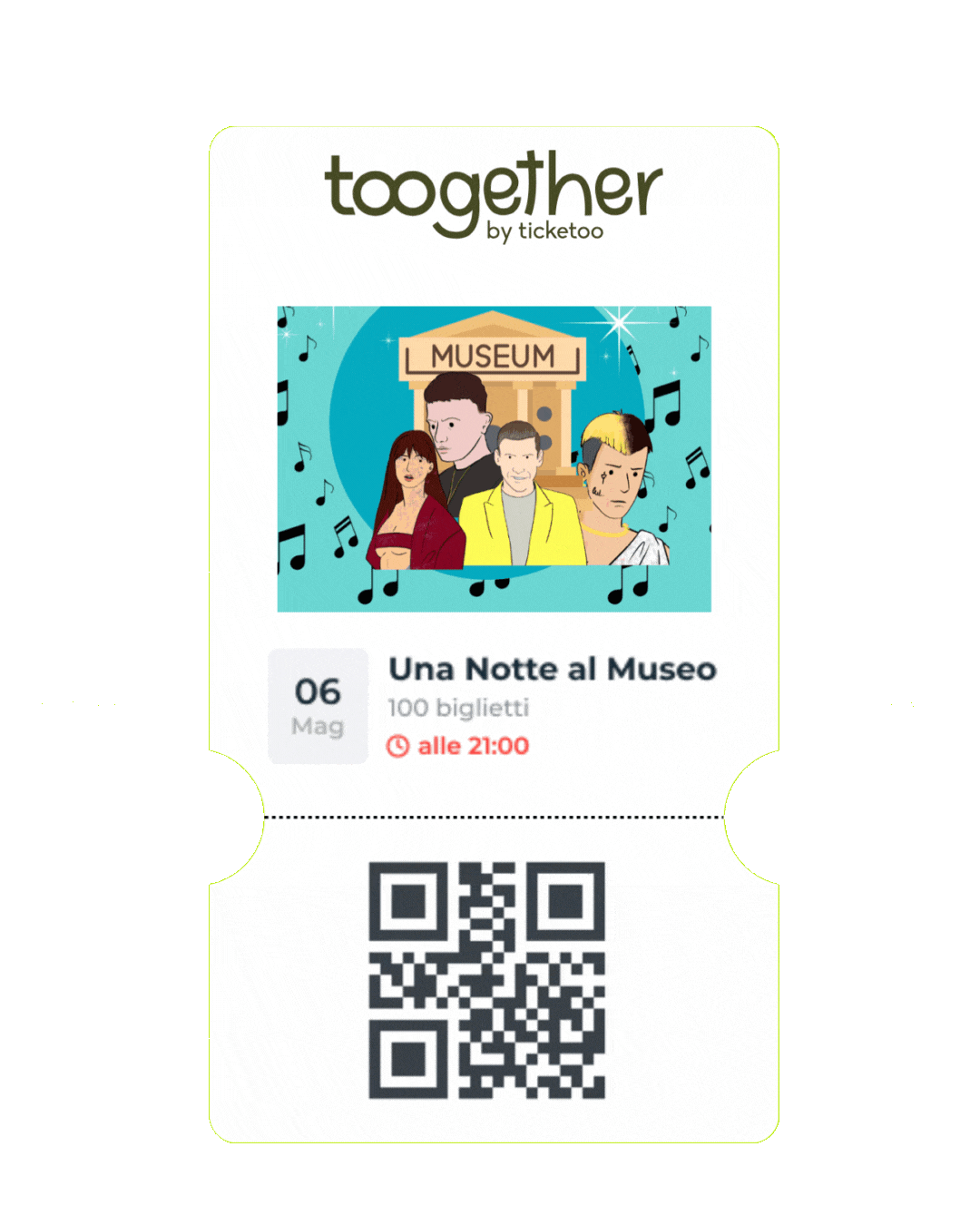 Ticket Front